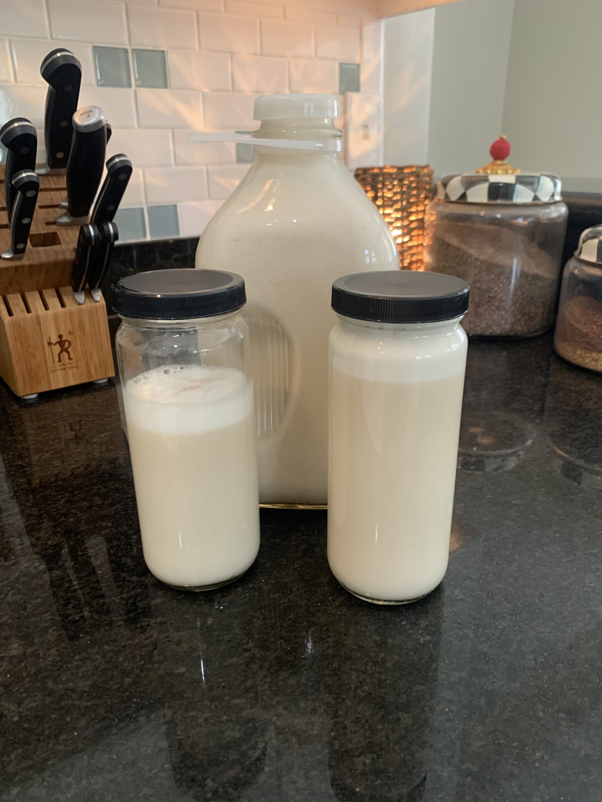 Homemade Almond Milk by Ashlynn Elliff